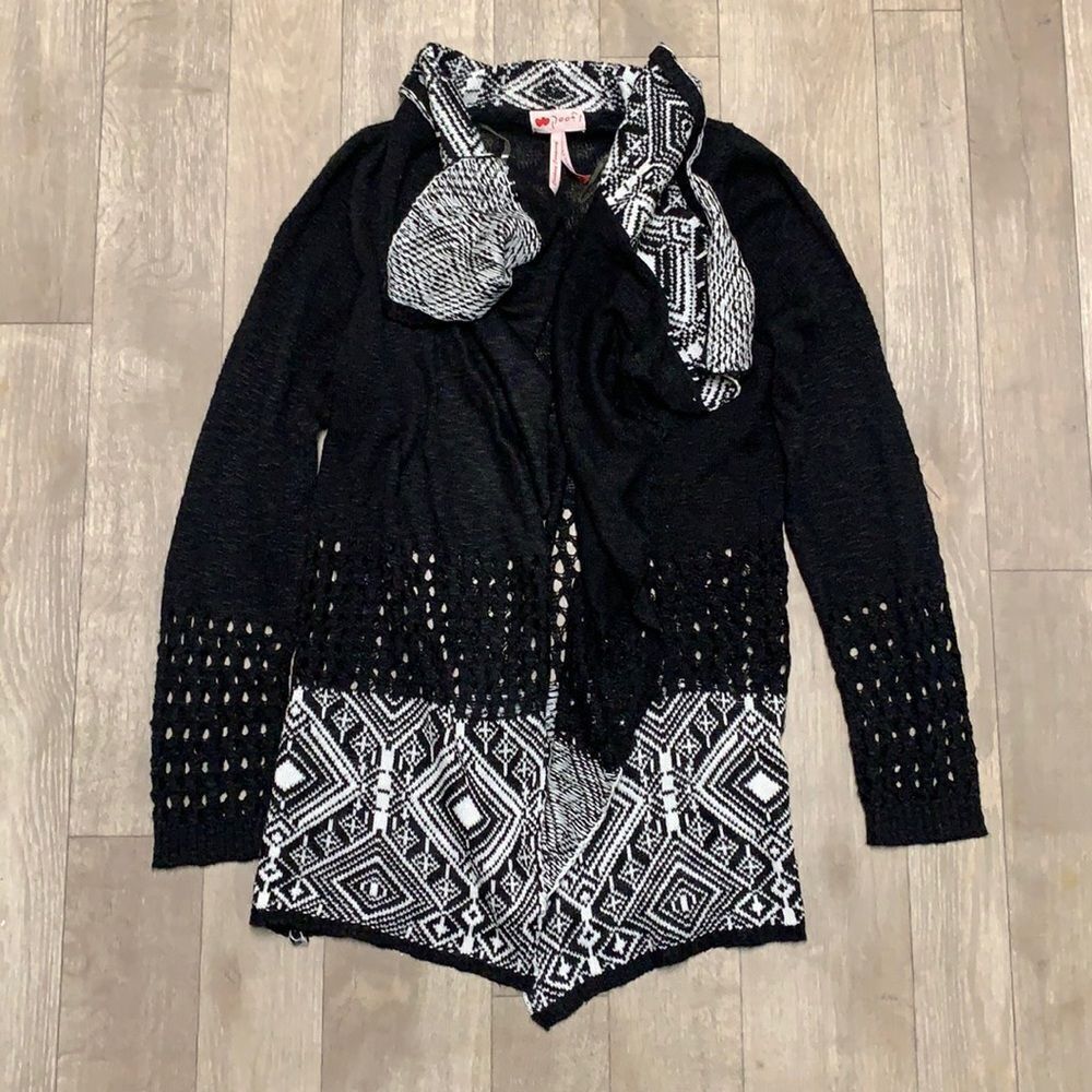 ‎Womens PooF! Cardigan Sweater